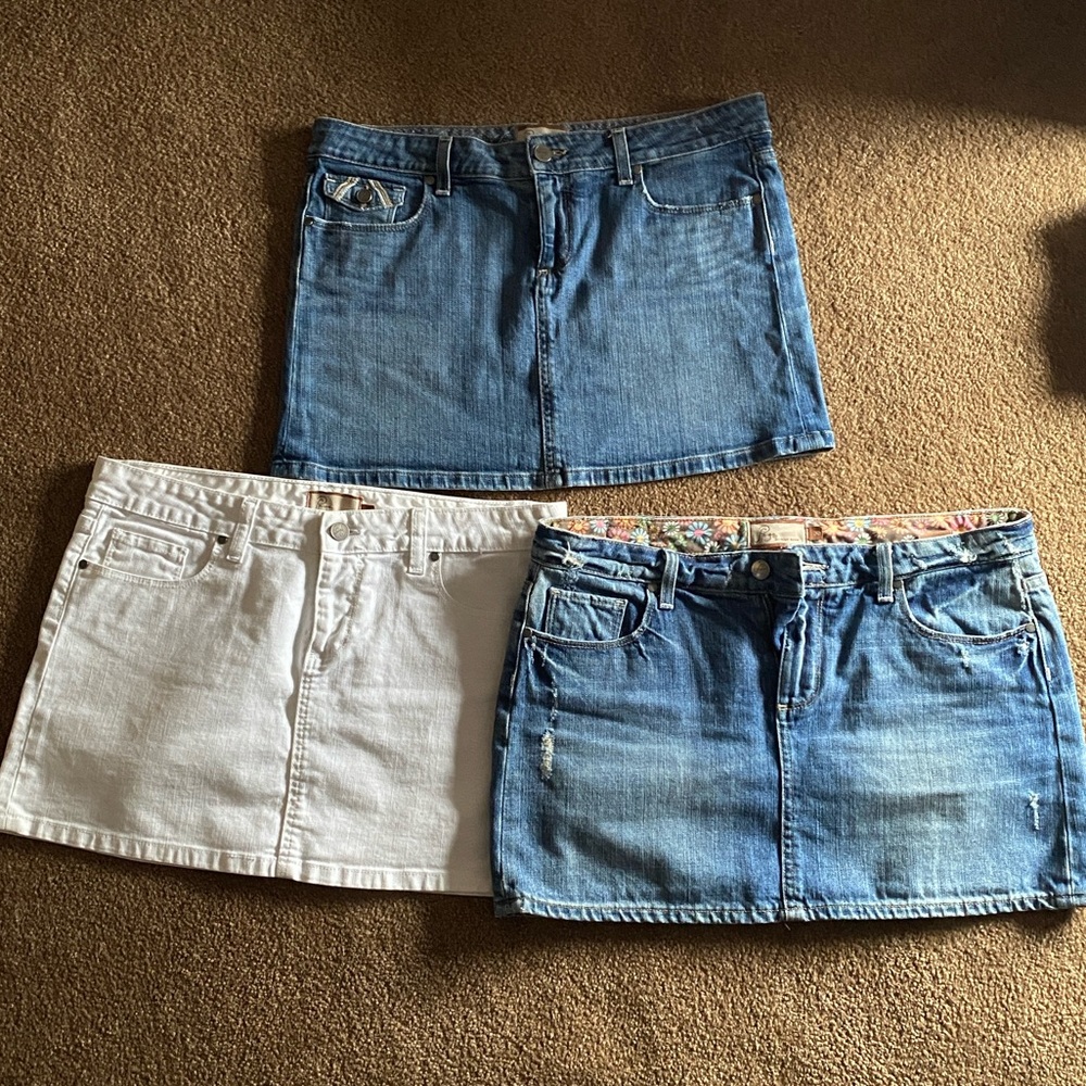 PAIGE Skirts Sz 30 Bundle!!